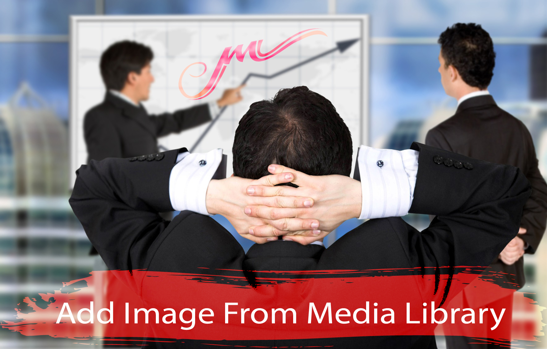 Add Image from Media Library