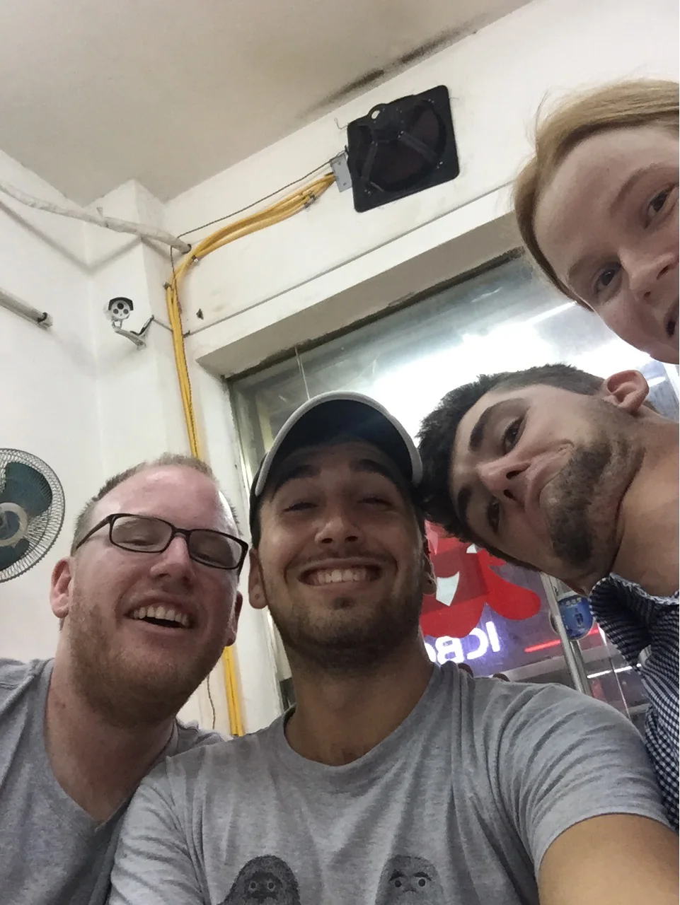 G Adventures group in the sleeper car of an overnight train in China