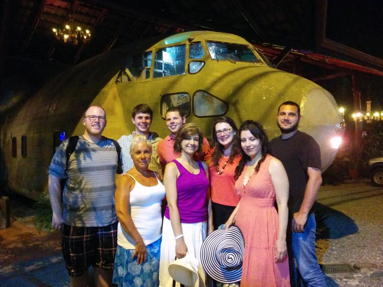 The famous converted airplane restaurant in Costa Rica
