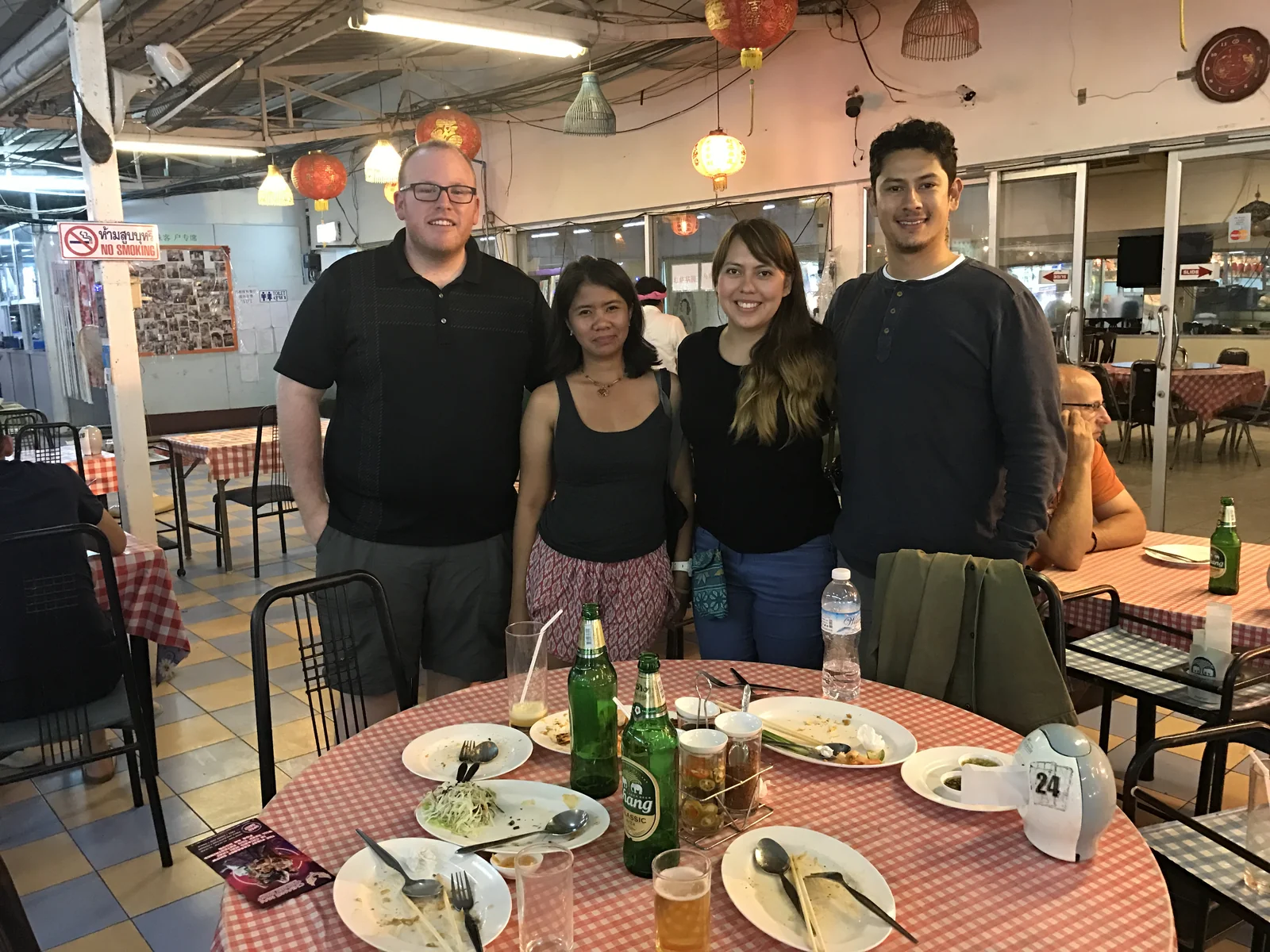Reconnecting with a high school friend in Bangkok
